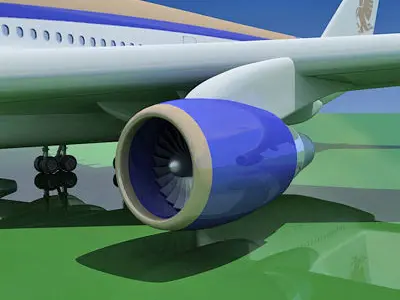 Gulf Air 3D model