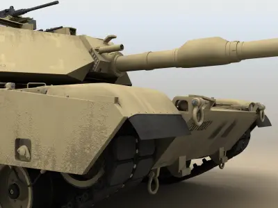 M1A1 Abrams 3D model