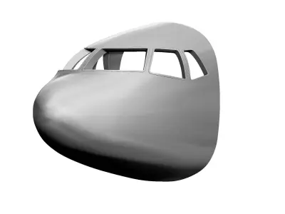 Flight Simulator Cockpit shell 3D print model