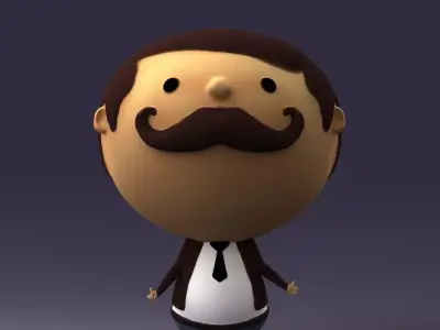 Toy man 0030 3D Print Ready 3D print model