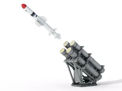 Mark 141  RGM 84 Harpoon 3D model