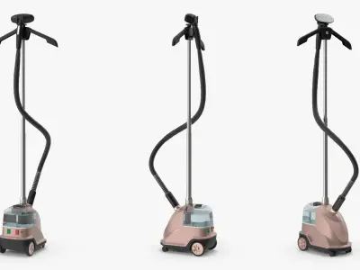 Standing Steamer for Clothes 3D model