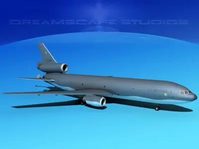 McDonnell Douglas KC-10 USAF 2 3D model