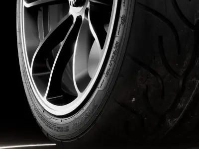 Yokohama Advan Neova AD08 R Dusty and New 3D model