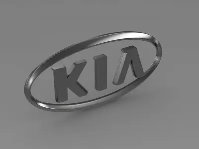 KIA Logo 3D model
