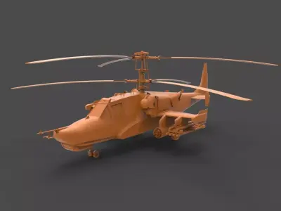 Ka-50 Black Shark 3D print model