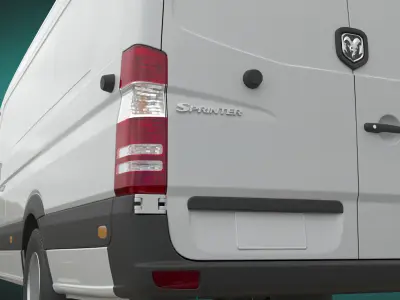 Dodge Sprinter 3500 PanelVan L4H3 3D model