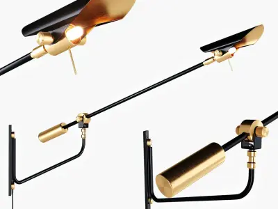 Daniel Gallo - Applique potence balancier Bird 3D model