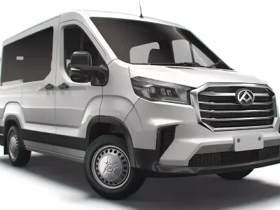 Maxus Deliver9 Bus L1H1 2022 3D model