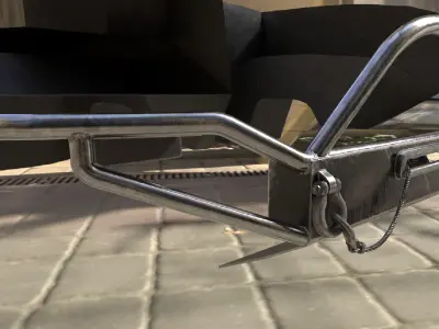 Tacoma Brushbar and Winch Low-poly 3D model