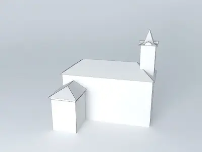 Name of Mary Church Kospallag 3D model