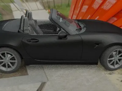 Mazda MX-5 Free low-poly 3D model