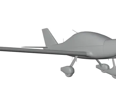 StingSport plane 3D model