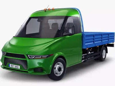 Generic Light Duty Truck v 1 3D model