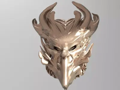 Druid mask 2  3D model