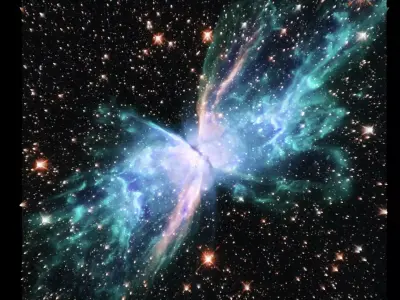 Butterfly Nebula 3D model