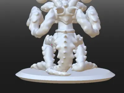 The Flower 3D art 3D print model