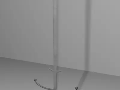 Medieval Sword Zweihander 3D model