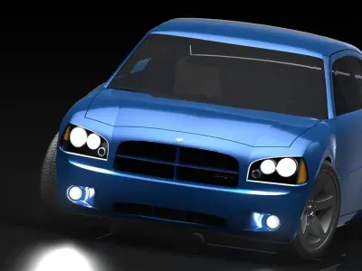 Dodge Charger SRT8 Free 3D model