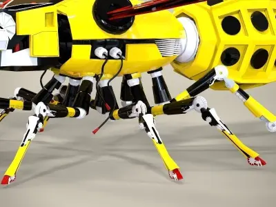 Robotic Bee 3D model