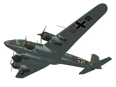 focke wulf fw-200 condor 3D model