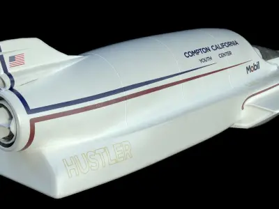 Hustler Low-poly 3D model