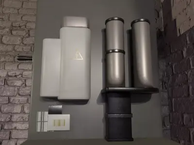 Laboratory Machine Equipment Props Low-poly 3D model