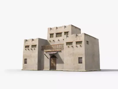 Arab xx7 Low-poly 3D model