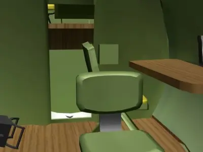 Boeing B-17G HP V03 3D model