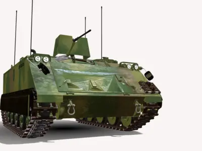 M113 CFN BR Low-poly 3D model