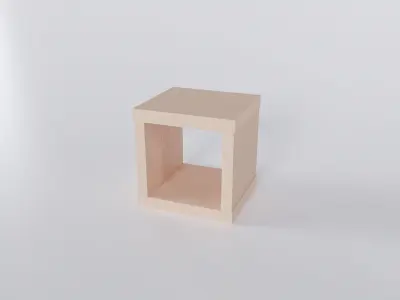 IKEA KALLAX 42x42 cm Free low-poly 3D model