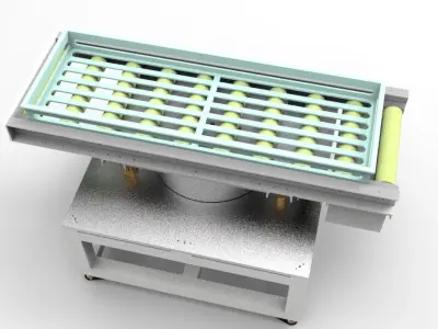 Rotating conveyor 3D model