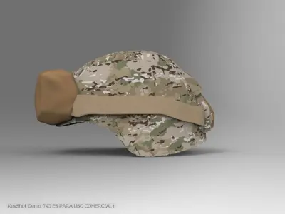 KEVLAR HELMET MILITARY ARMY  3D model