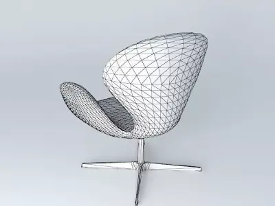 polrona swan Free 3D model