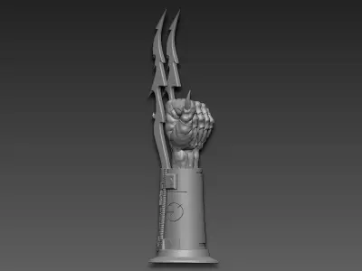 Predator hand 3D print model