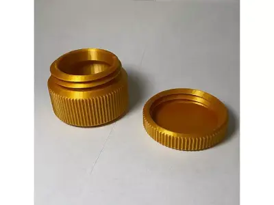 Basic Threaded Container 3D model