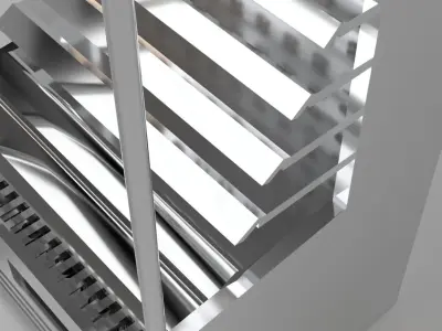 Teka Cool Easy-Shelf 100 Open Front Cooler 3D print model