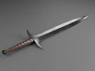 Biblo sword 3D model