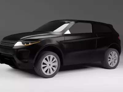 Range Rover EVOUQUE 3D model