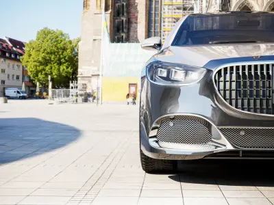 MercedesBenz SClass Maybach 2021 3D model