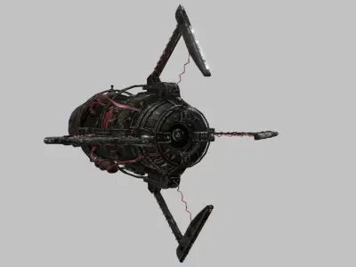 Gravity Manipulation Weapon 3D model