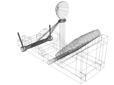 Medieval War Machine - Onager 3D model