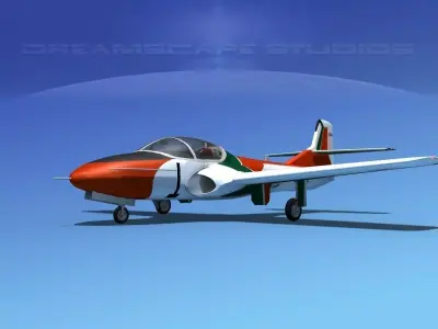 Cessna T-37 Tweetybird V09 Portugal 3D model