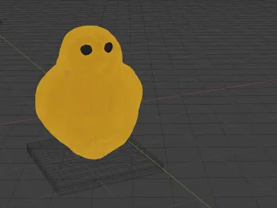 Owl Statue Free 3D model