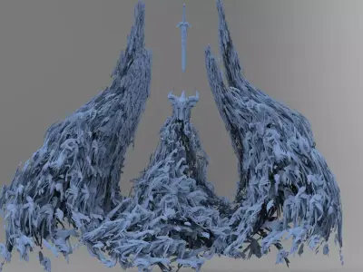 Undead treasure wave 4 3D model