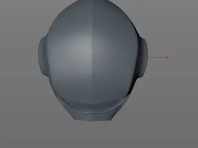 Star wars style scifi Helmet Free 3D model