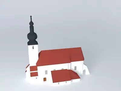 The temple of Bernecebarati 3D model