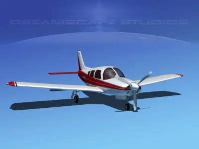Piper Cherokee Arrow 3D model