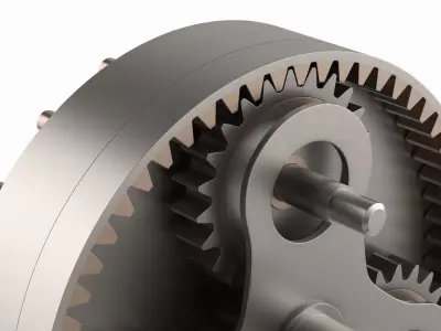 Planetary Gearbox 3D model purchase