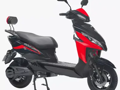 JOY E-BIKE Wolf High-Speed Electric Scooter Low-poly 3D model